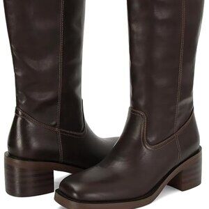 Frye Campus-STYLE Knee High Boots Sz 9 Chocolate Brown